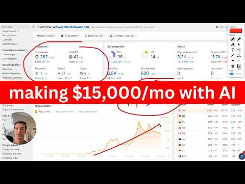 How I Make $15,000/mo with SaaS (site + marketing strategy) サムネイル