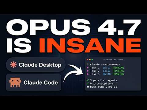 Claude Opus 4.7 Just Unlocked GOD MODE (Ran 2 HOURS Autonom…