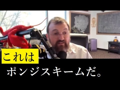 【隠居Vlog】カルダノADA：チャールズホスキンソン発言「これはポンジスキームだ」 サムネイル