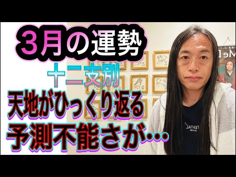 3月の運勢 十二支別 【天地がひっくり返る】【予測不能さが…】【ビルが…】 サムネイル