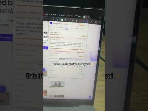 SEO browser extension toolbar サムネイル