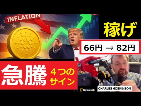 【中堅投資家】来た！カルダノの番だ！ADAが80円へ抜けるシナリオ サムネイル