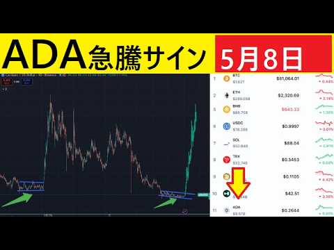 【中堅投資家】ADA期待は高まり急騰を予感させるが、どうか？ サムネイル