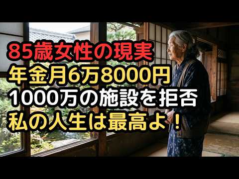 85歳、国民年金6万円台で味わう極上の老後。息子が勧める高級老人ホームを辞退して気づいた、お金をかけない一人暮らしの贅沢 サムネイル