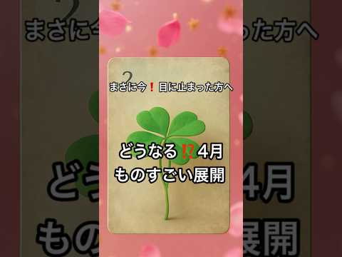 【まさに今❗️目に止まった方へ】 占い タロットルノルマン美音タロット サムネイル