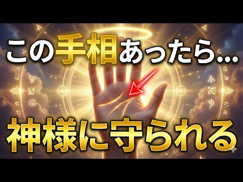 【手相占い】神様に守られている人の手相10選 手相 占い サムネイル