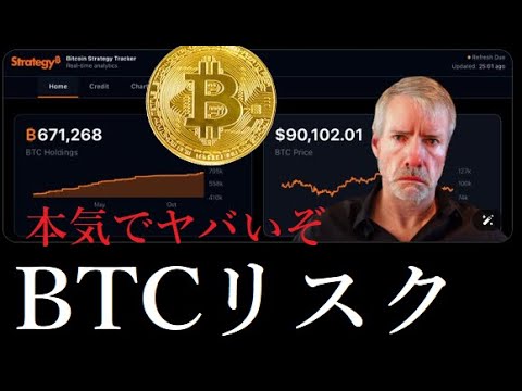 【中堅投資家】2026年ビットコイン暴落と崩壊の原理（マイケルセイラー） サムネイル