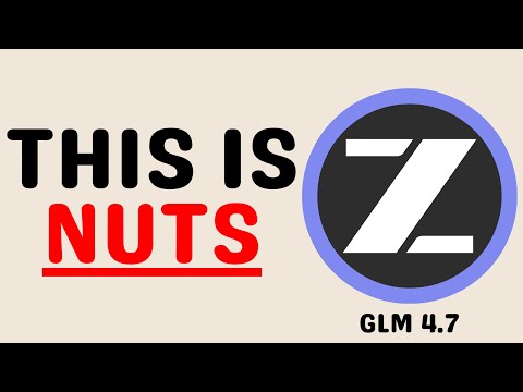 z.aI Just Dropped GLM 4.7: INSANE New Design Model? サムネイル