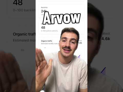 The best AI SEO tool is Arvow サムネイル