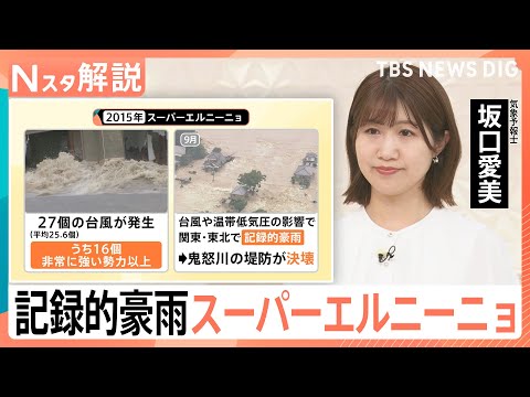 2年ぶりに発生「エルニーニョ現象」、海面水温「＋2℃」がもたらす「スーパーエルニーニョ」の恐ろしさ【Nスタ解説】｜TB… サムネイル