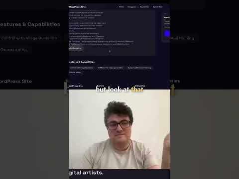 Build a WordPress Website FAST: AI Prompt Magic! shorts