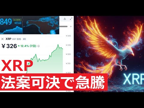【中堅投資家】XRPにいよいよ急騰X-DAY迫る。暗号市場構造法案を待望 サムネイル