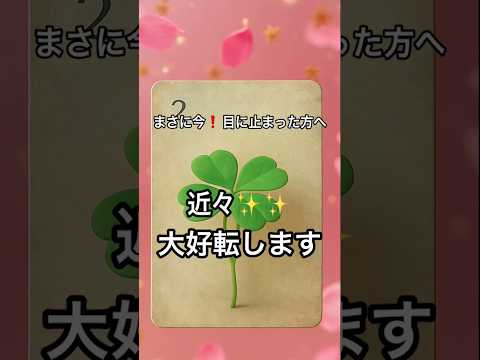 【まさに今❗️目に止まった方へ】 占い タロットルノルマン美音タロット サムネイル