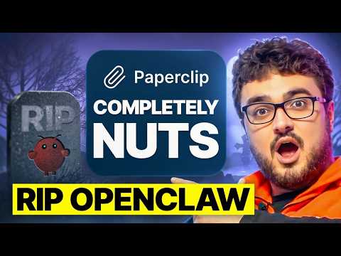 Paperclip + Claude Code Just KILLED OpenClaw (IT'S OVER) サムネイル
