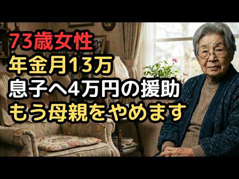 年金月13万から「息子への援助4万円」を続けた74歳未亡人が、老後破産を回避した最後の決断 サムネイル