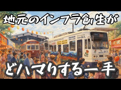 【金運向上委員会】チンチン電車が金を生む時代 金運  開運  豊橋市 市電 サムネイル