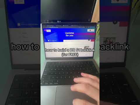 How to build a DR62 Backlink for Free サムネイル