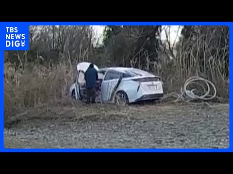 【独自】放置された車の映像入手　羽田空港1.9億円強盗未遂事件で使用の車か　発生数時間後30日午前9時頃にはあったとの… サムネイル