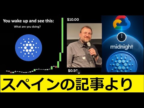 【中堅投資家】カルダノへの期待2026年10㌦説とXRPへの摩擦 サムネイル