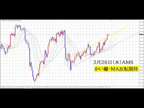 【中堅投資家】FX：フラッグ・かい離MA反転見込み サムネイル