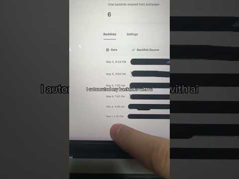 How I automated my backlinks using ai サムネイル