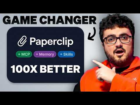 Paperclip Just Got 100X Better (MCP + Agent Skills Added) サムネイル