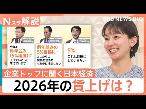 【2年連続「5％賃上げ」の方針】企業トップが警戒するトランプ氏の訪中とアメリカ中間選挙の“リスク”【Nスタ解説】｜TB… サムネイル