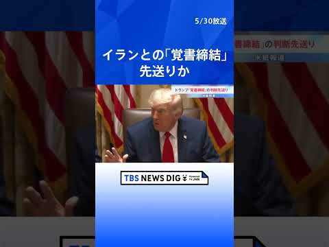 イラン外務省「合意は最終決定されていない」 核開発交渉も否定　トランプ大統領が覚書締結を先送りと米紙報道｜TBS NE… サムネイル