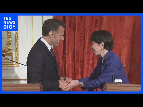 高市総理とフランス・マクロン大統領が首脳会談　中東情勢などについて意見交換 原子力・AI・国際保健分野については共同声… サムネイル