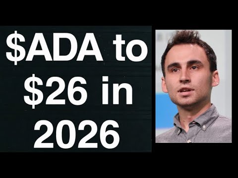 【中堅投資家】Xの責任者「ADAが2026年に26ドルになる」発言の件 サムネイル