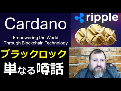 【中堅投資家】ブラックロックの噂「XRP」カルダノ「NIGHT」 サムネイル