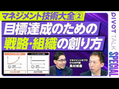 【マネジメント技術大全②目標達成法のプランニング】戦略方針は“程よい抽象度”が重要／好き・嫌いに注意／一丸となるチーム… サムネイル