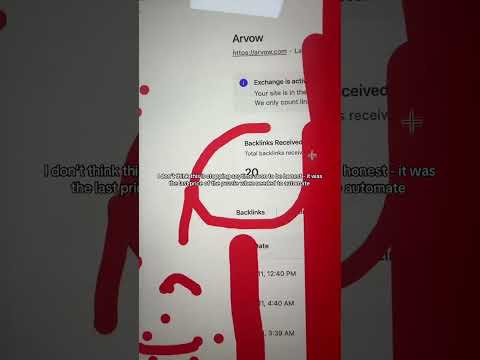 Arvow builds backlinks automatically with AI - no need for… サムネイル