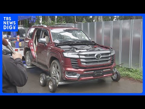 【独自】千葉・山武市のヤードで盗難車を保管した疑い　アフガニスタン国籍の男2人逮捕　盗難車を解体する拠点か　千葉県警｜… サムネイル