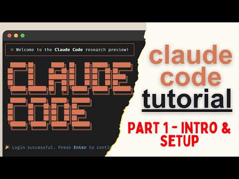 **UPDATED 2026** Claude Code Tutorial 1 - Intro & Setup