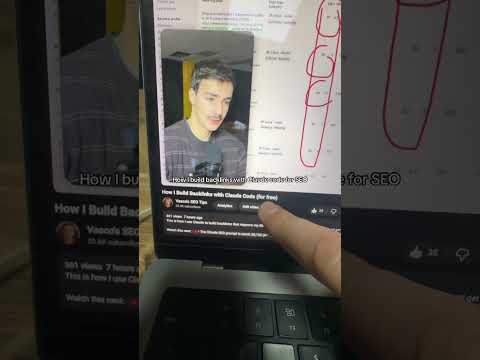 How I build backlinks with Claude code for SEO サムネイル