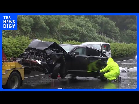 運転手が車を乗り捨て逃走中　横浜市で乗用車など8台絡む事故 5人が軽傷　ひき逃げ事件として行方捜す｜TBS NEWS…