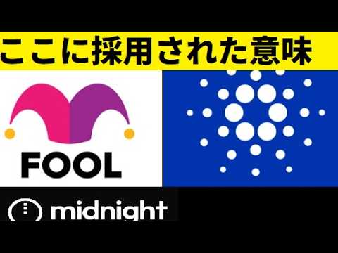 【中堅投資家】仮想通貨とカルダノへの信頼「FOOL」とは？ サムネイル