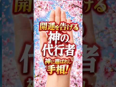 【手相占い】幸運を告げる出会いの手相 手相  手相占い  占い  女性 50代  60代 サムネイル