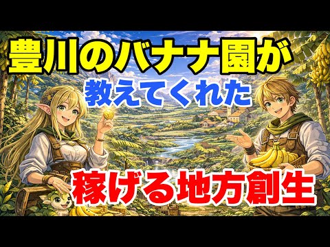 【バナナで稼ぐ】地方創生と農業の深い関係 手相  占い  マーケティング サムネイル