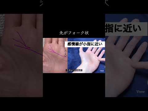 あげまん線の少し特殊な形を紹介 占い 手相 手相占い 手相鑑定