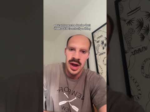 GEO is SEO, don’t be a dumbo