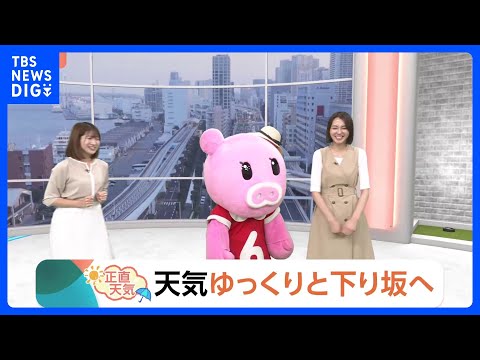関東の天気【5月20日 関東の天気】 天気ゆっくりと下り坂へ｜TBS NEWS DIG