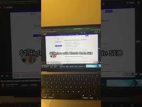 $1.4k/mo with Claude Code SEO サムネイル