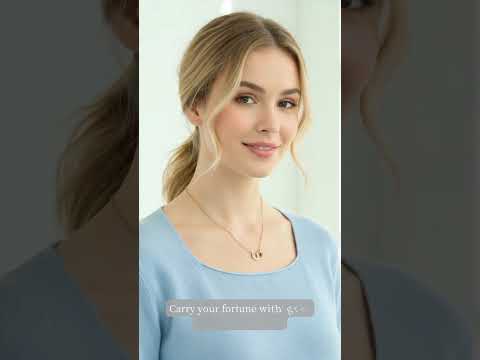 Fortuna Horseshoe Necklace 《2026 Year of the Horse｜運命を呼び込むホ… サムネイル