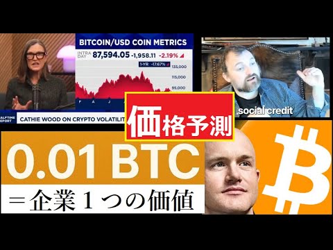 【中堅投資家】逆風の中ビットコイン価格予想は「17万㌦～100万㌦」2030年以内に