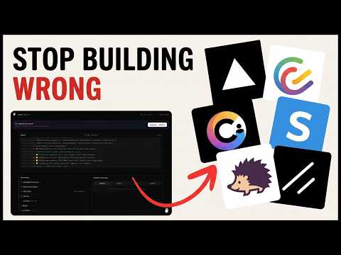The EXACT 12-Tool Stack I Use to Build Full Apps (My Entire… サムネイル