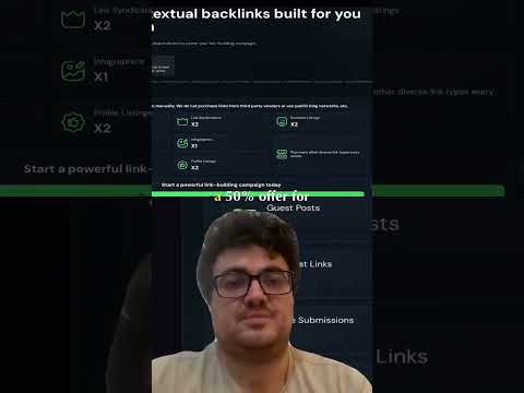 Get Thousands of Backlinks with HarbourSEO AI! 50% Off! sho… サムネイル