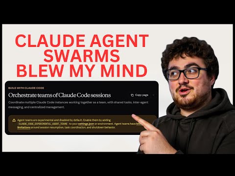 Claude Code V3: Native Agent Teams Just Changed EVERYTHING サムネイル