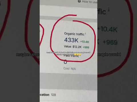 400k a month in traffic with AI SEO automations サムネイル